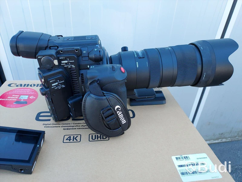 Filmkamera Canon EOS C200 ink Sigma objektiv 70-200mm